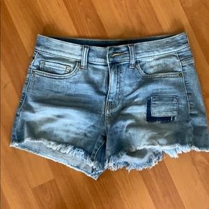 Jean shorts. Never worn